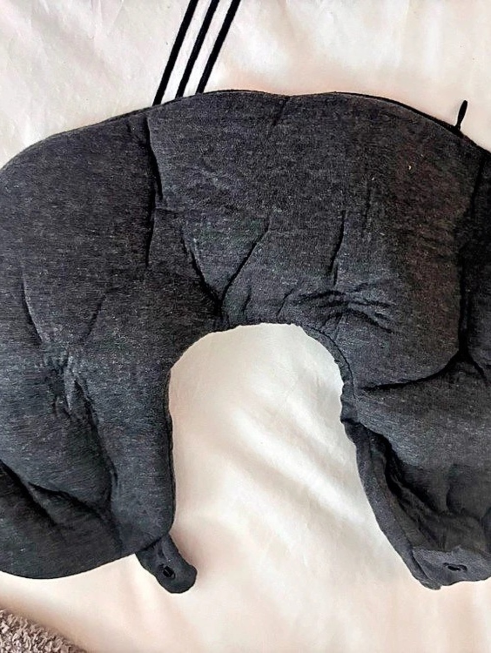 Made by Design Inflatable Neck Pillow and eye mask set with case